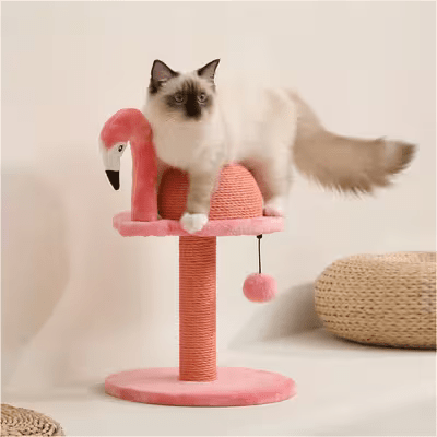 Arbre à Chat - FlamingoCatTower™ - Happy Miaou