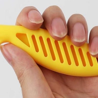 Brosse Chat - CatSheddingHairComb™ - Jaune - Happy Miaou