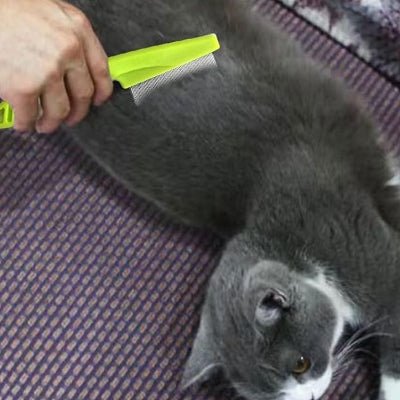 Brosse Chat - CatSheddingHairComb™ - Vert - Happy Miaou