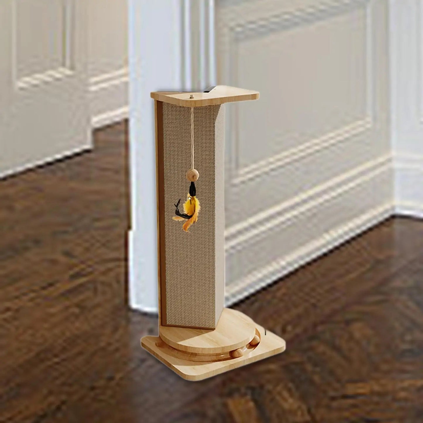 Griffoir pour chat - CatScratcherPost™ - Happy Miaou