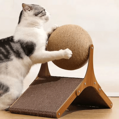 Griffoir pour Chat - Scratch&PlayCatBoard™ - Bâtons Rompus - Happy Miaou