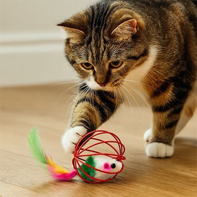 Jouet pour Chat Interactif | FélinStimul - Happy Miaou