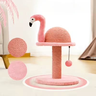 Arbre à Chat - FlamingoCatTower™ - Happy Miaou