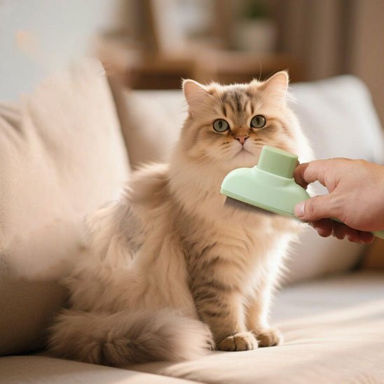 Brosse pour chat | AntiPoil90 - Happy Miaou
