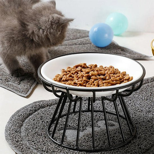 Gamelle chat | Ergonomique - Happy Miaou