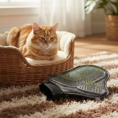 Gant de toilettage | 5 - en - 1 PetCare - Happy Miaou