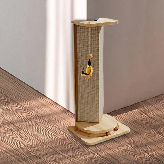 Griffoir pour chat - CatScratcherPost™ - Happy Miaou