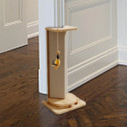 Griffoir pour chat - CatScratcherPost™ - Happy Miaou