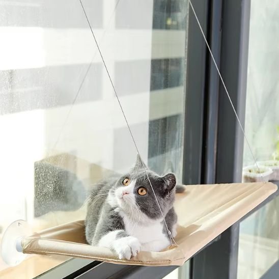 Hamac Chat Fenêtre | SunView - Happy Miaou