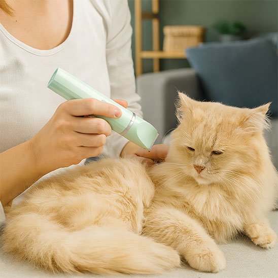 Tondeuse pour Chat | SilencePro - Happy Miaou